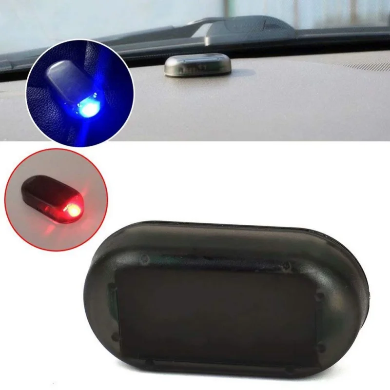 Car Solar Power Simulated Dummy Alarm Warning Anti-Theft LED Flashing Security Light | Автомобили и мотоциклы