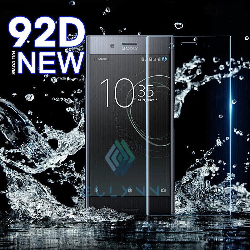 Защитная пленка для Sony Xperia XA1 XA2 Ultra XZ 1 2 3 Compact новая 91D Гидрогелевая мягкая защитная
