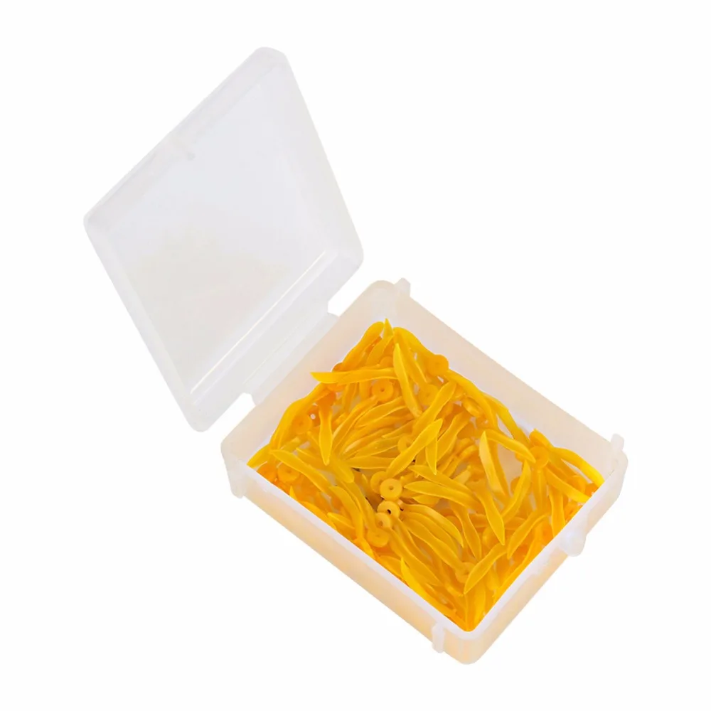 Одноразовый стоматологический клин из пластика с отверстием все 4 размера