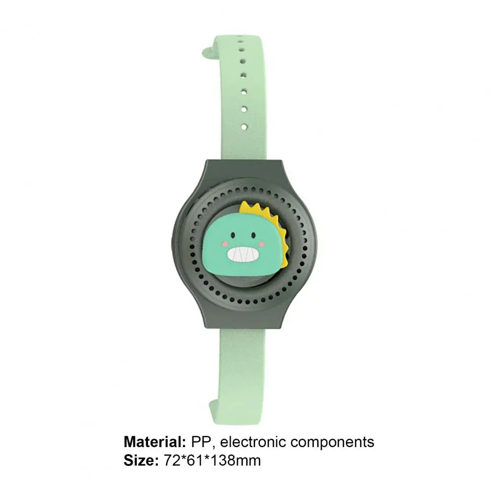 

Handheld Fan Easy Carry Wearable Watch Shape School Student Rechargeable Pocket Fan for Children