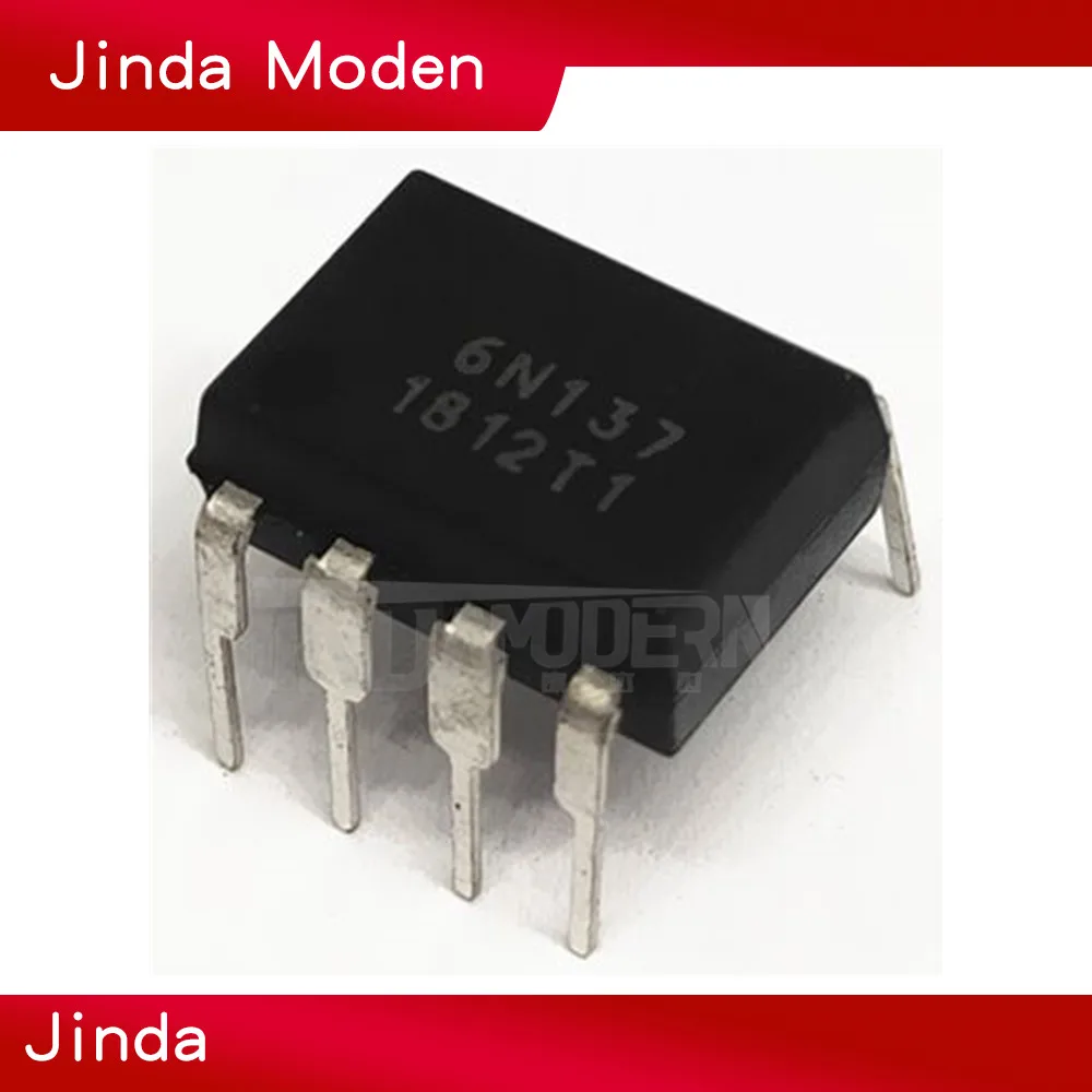 Оригинальный IC 6N137 DIP8 DIP 8 50 шт.|Интегральные схемы| |