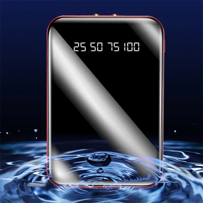 mini power bank 30000mah charging portable charger external battery pack for samsung xiaomi iphone outdoor travel charger free global shipping