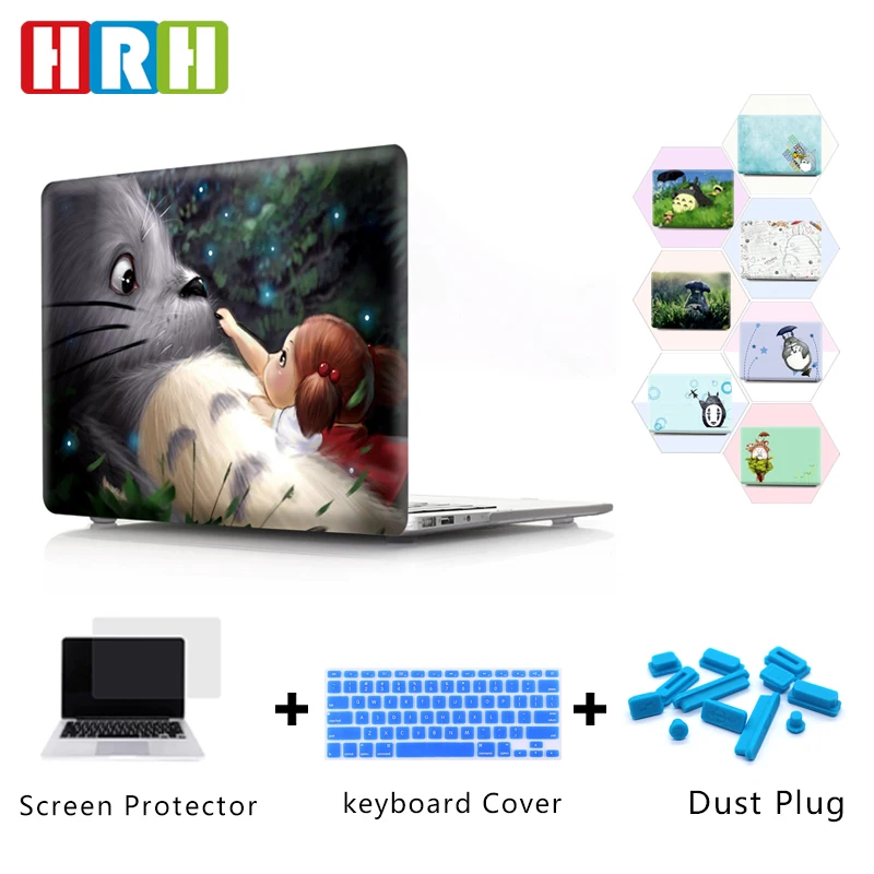 Чехол HRH для корпуса ноутбука Жесткий ПК Mac Air Pro Retina Touch Bar A1989 A1990 A1706 A2159 A2289 A2251|Сумки
