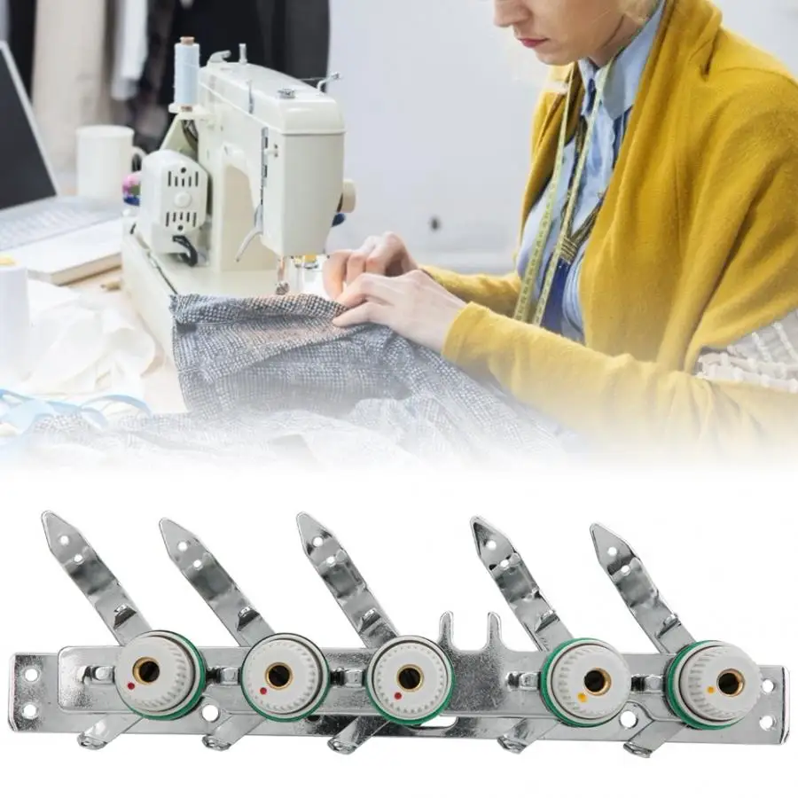 Sewing machine thread clamp 3-Needle 5Stitching industrial manual sewing accessories knitting tools | Дом и сад