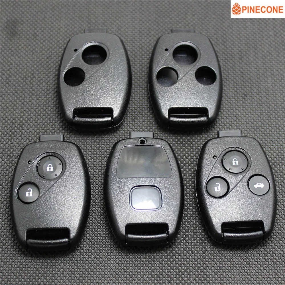 

PINECONE for HONDA ACCORD CIVIC CRV ODYSSEY PILOT FIT 2007 2008 2009 2010 2011 2012 2013 Key Case Replacement Key Fob Shell 1 Pc