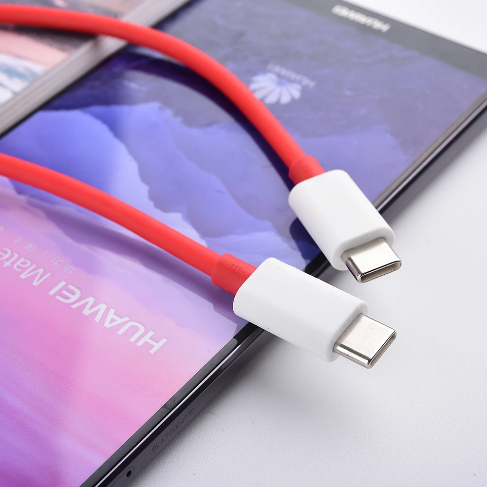 Oneplus 8T Nord N10 N100 Warp Quick Charger Cable 35cm/1m/1.5m/2m 6.5A PD Fast USB Type-C Data For One Plus 8 8pro 5G 7 | Мобильные