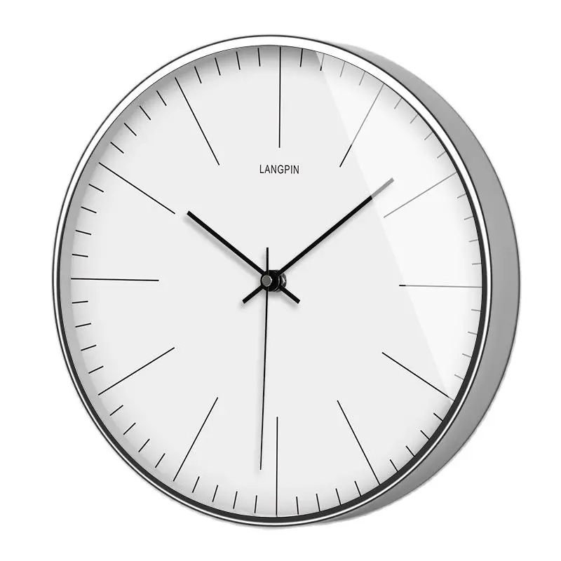 

Современные настенные часы современный дизайн металлические бесшумные настенные часы домашний Декор Гостиная спальня настенные часы меха...