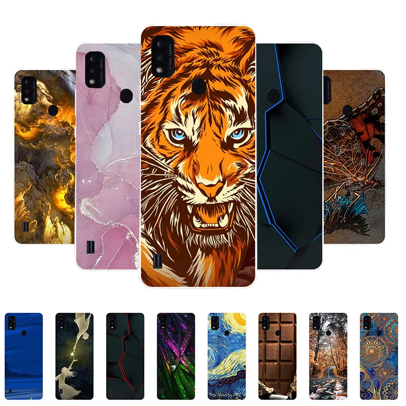 

For ZTE Blade A51 Case Soft TPU Tiger Back Cover Case For ZTE BladeA51 A 51 Silicone Case Funda for ZTE A51 2021 Phone Cases