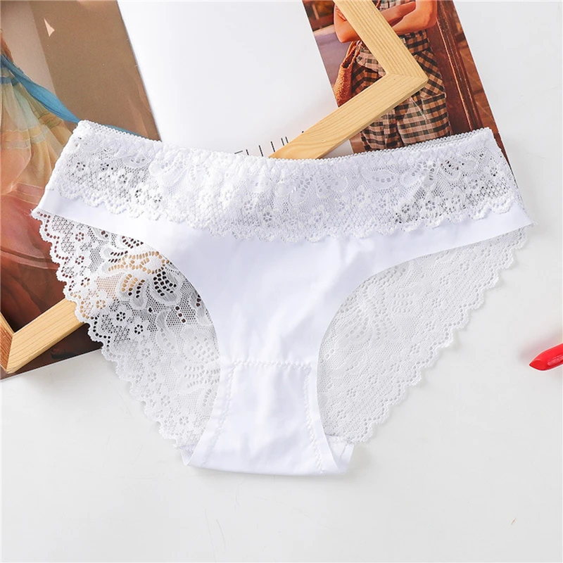 

Sexy Women Underwear Female Hollow Out Panties Seamless Underpants Ladies Trendy Solid Color High Quality Low-Rise Lingeries