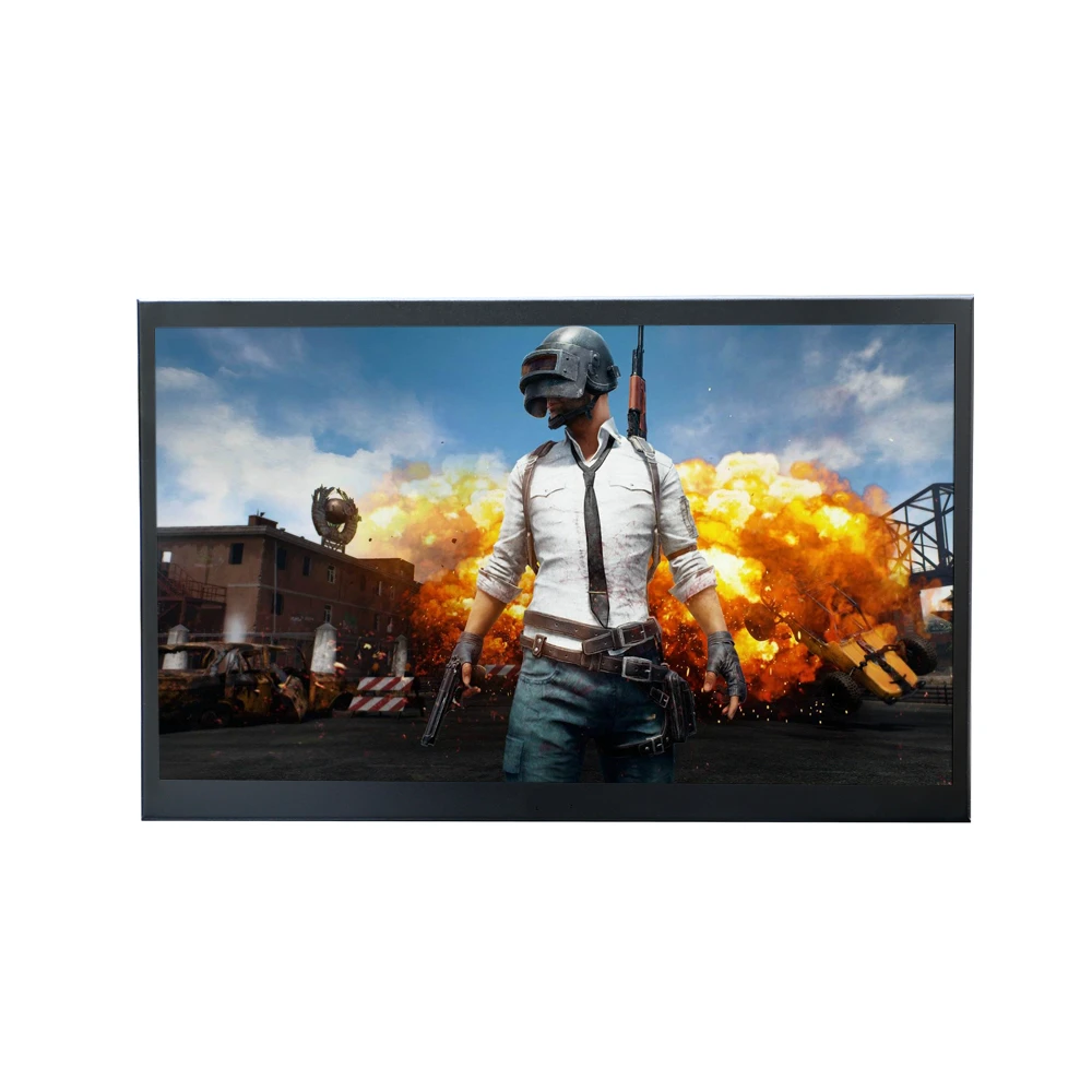 15,6 дюймовый ips игровой монитор 1920x1080 HD Тонкий портативный монитор с HDMI, аудиовыход, питание от USB, встроенный динамик для PS4/3