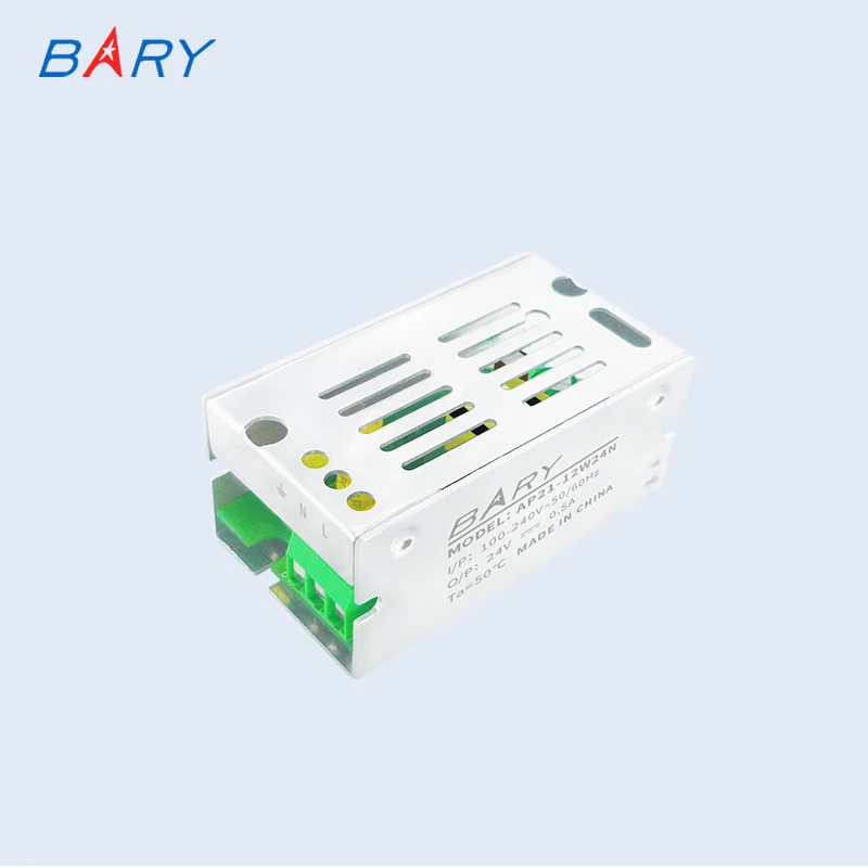 

AC-DC Switching Power Supply Module 12W Output Power 100-250VAC To DC24V 500mA DIP AP21-12W24N White Aluminum Alloy Shell