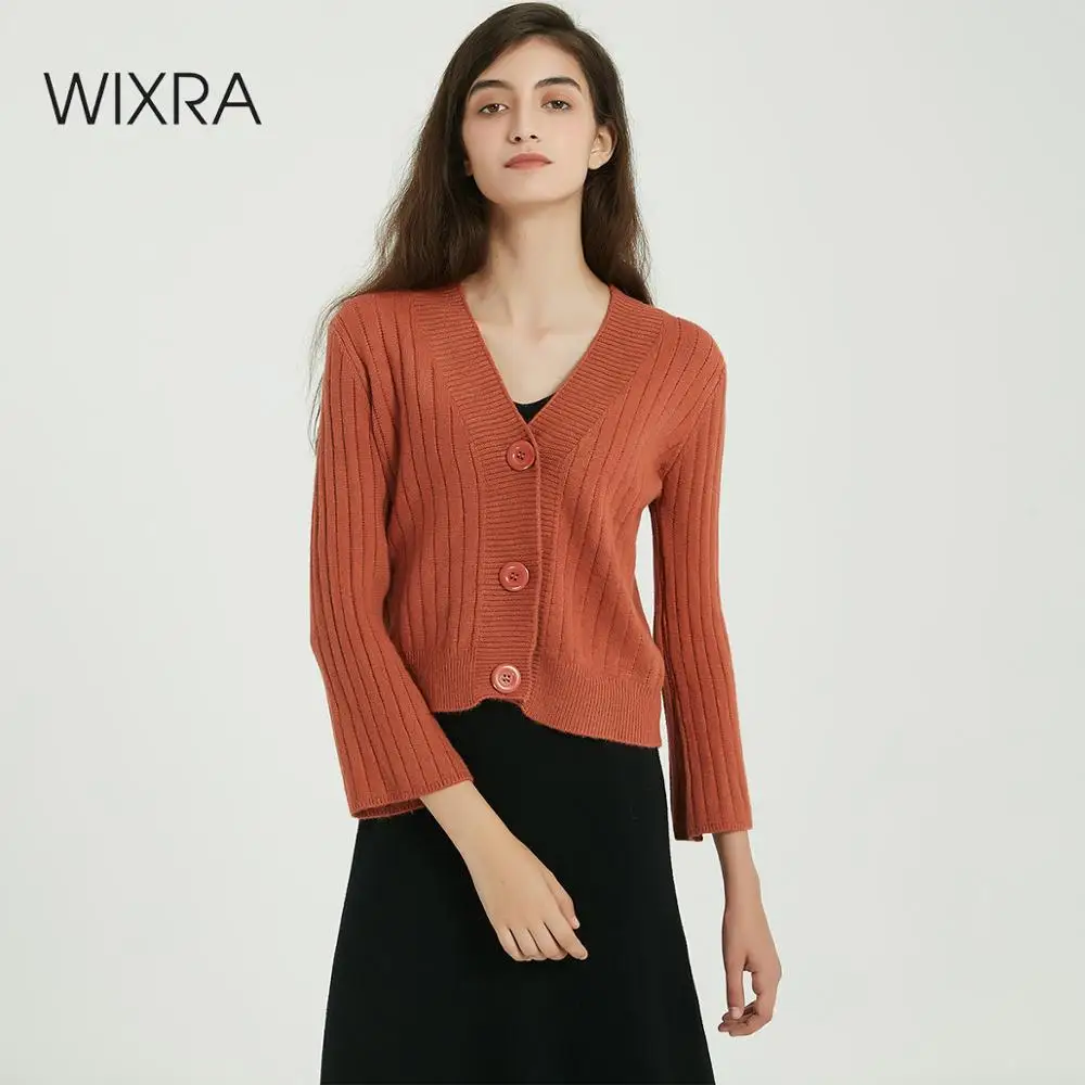 Женское платье трапециевидной формы Wixra элегантное вязаное Платье До Колена без