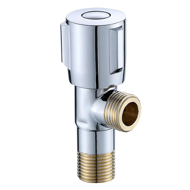 Water Valve For Hot Cold Water Faucet Angle Valve Bathroom Toilet Flush Valve Kitchen Faucet Water Inlet Control Valve brass concealed urinal valve urinal flush valve delay shower valve switch flush valve antique brass faucet water tap outdoor
