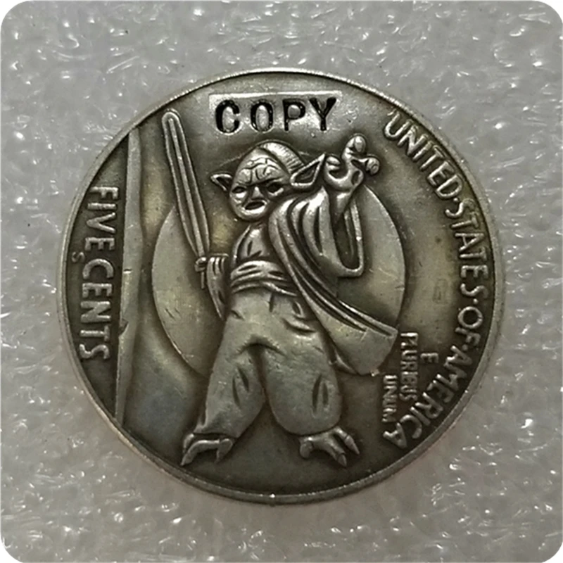 Никелевые монеты Hobo _ type # 23_1915-S с гравировкой в виде американского бизона из