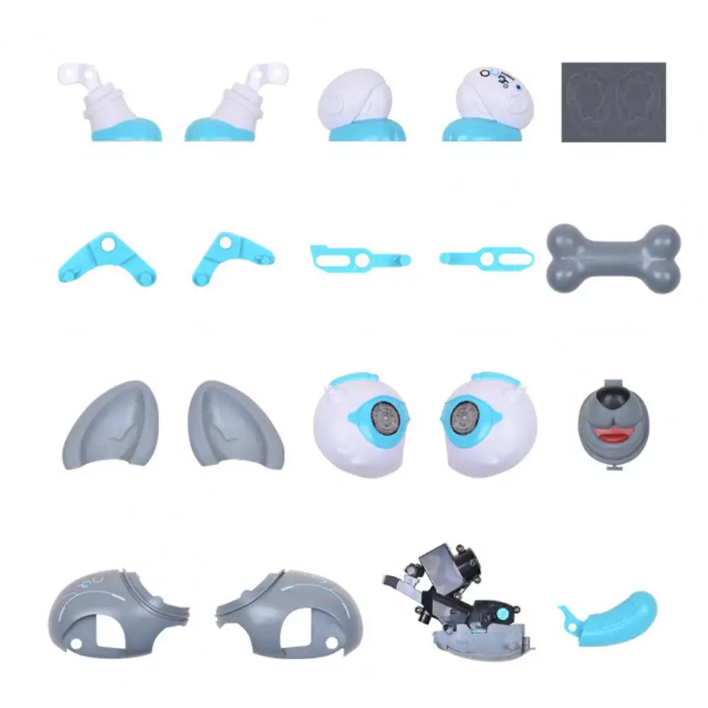 Креативная милая детская электронная собака робот с голосовым управлением и