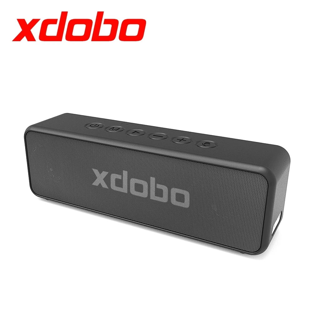 

XDOBO X5 Portable Wireless Bluetooth Speaker True Wireless Stereo Super Bass IPX6 Waterproof 30W Subwoofer Speaker 15h Play time