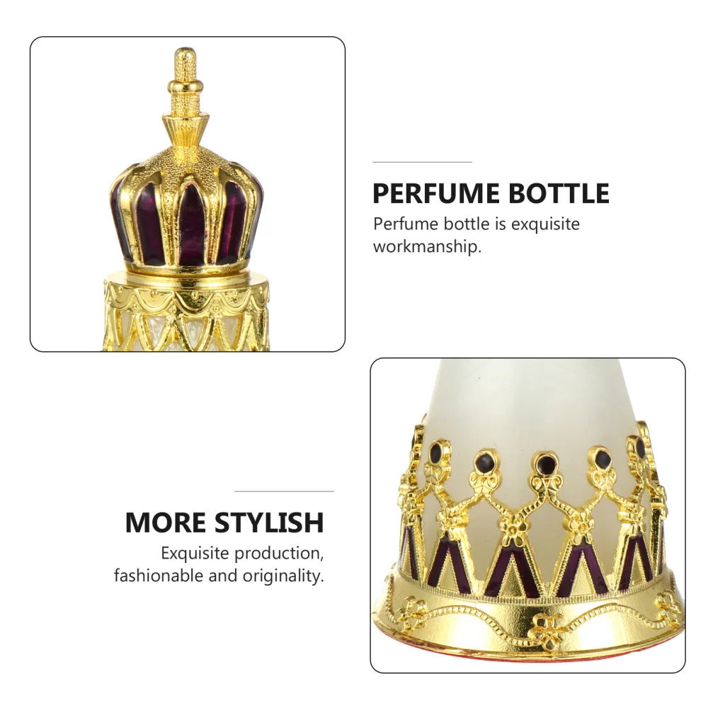

1pc 30ML Creative Elegant Bottle Glass Liquid Bottle Essential Oil Bottle