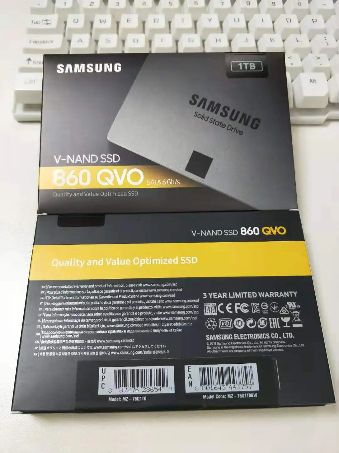 Твердотельный накопитель SAMSUNG 860 QVO SSD 1 ТБ 2 ТБ 4 ТБ HD SSD жесткий диск 2,5 Внутренний твердотельный жесткий диск HDD жесткий диск SATA 3 для ноутбука, настольного компьютера