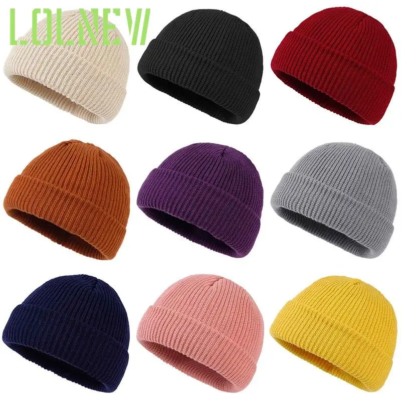 Зимняя шапка с манжетами 9 цветов | Аксессуары для одежды