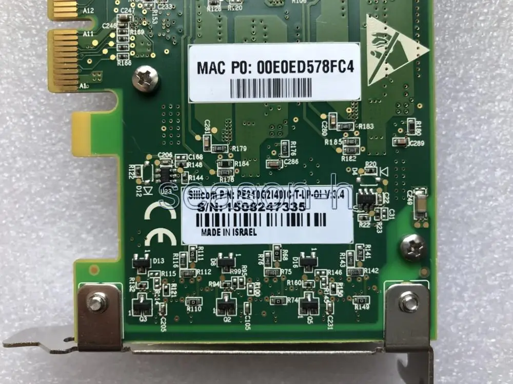 Адаптер для сетевой карты Ethernet с двумя портами 10 ГБ PE210G2I40IC-T-LP | Компьютеры и офис