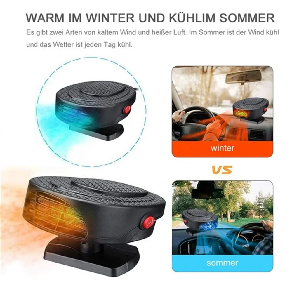 Автомобильный обогреватель 2 в 1 охлаждения для автомобиля грузовика