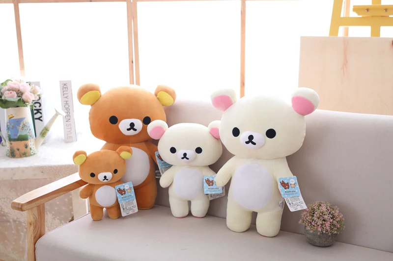 Rilakkuma плюшевые игрушки милые маленькие животные мягкий медведь диван подушка комната украшения подарок на день рождения подходит для детей