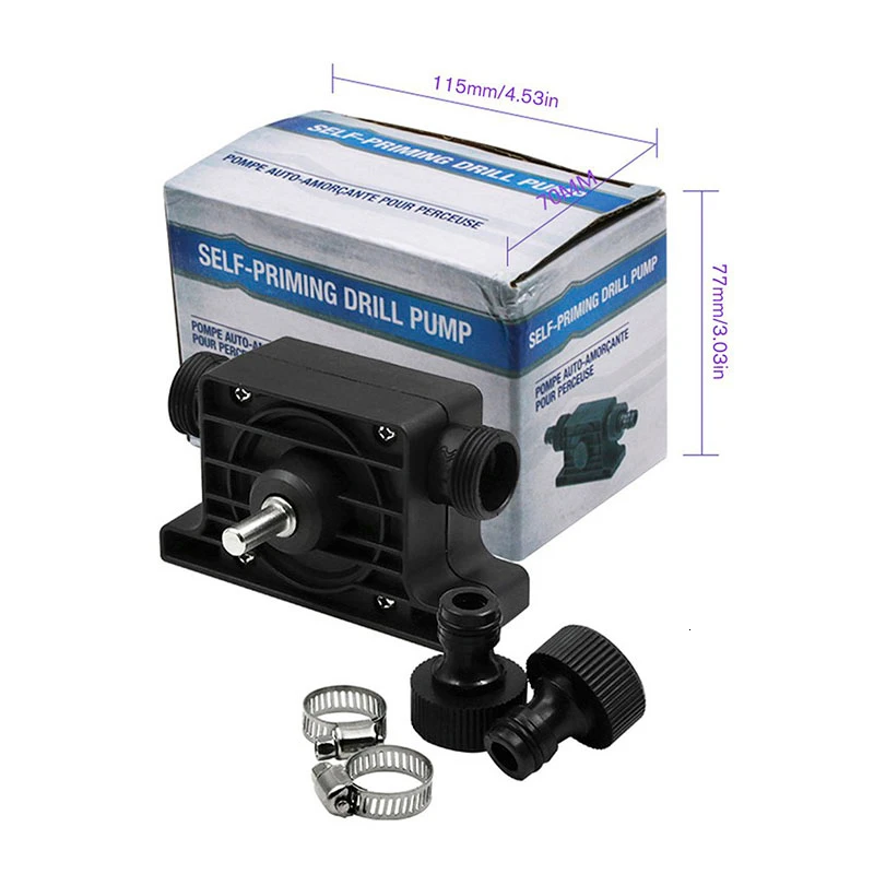 Насос для масляной жидкости портативный насос электродрели самовсасывающий