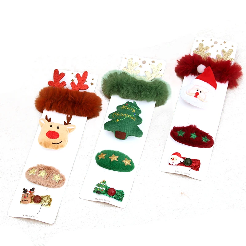 Рождественский головной убор/заколка рога/заколка Санта Клауса/подарок для