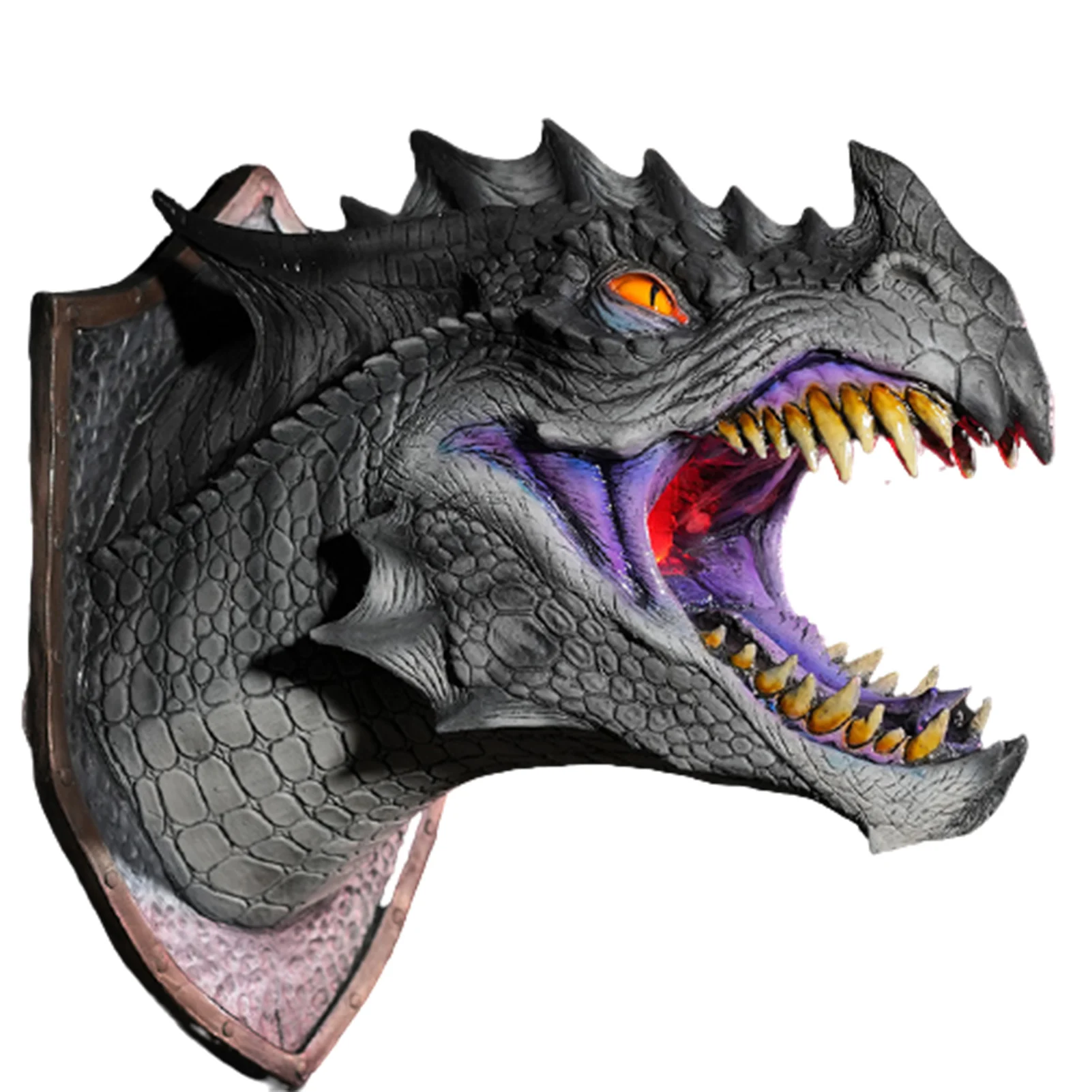 Настенное украшение в виде головы динозавра персонализированные латексные