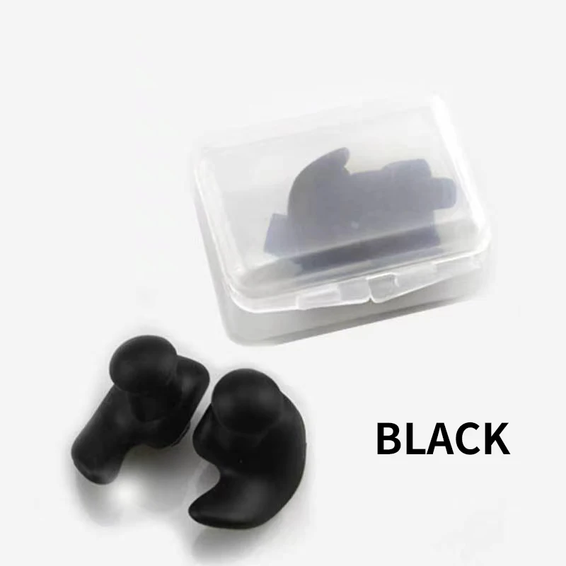 

1 Pair Soft Ear Plugs Swimming Silicone Waterproof Dust-Proof Earplugs Diving Water Sports Swim Swimming Anti-noise Accessorie