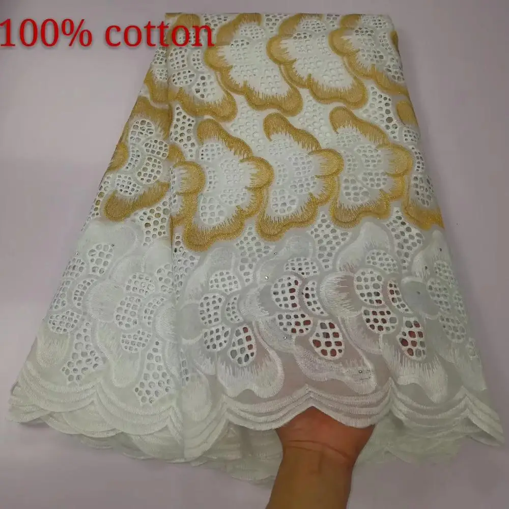 NaXiu Swiss Voile Lace In Switzerland Cotton Embroidery Fabric For Dresses Guipure Wedding Materials | Дом и сад