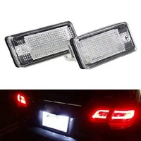 18 led car accessories license number plate light for audi a3 8p s3 a4 b6 b7 a6 s6 a8 rs4 q7 atv parts accessories