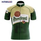 HIRBGOD Новый Для мужчин) с круглым вырезом и Быстросохнущий Велоспорт Джерси для чешские серии Майо охлаждения Одежда для велосипедного спорта, TYZ967-01