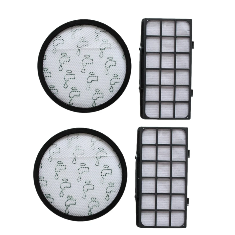 

4 Pcs Robot Accessories For Rowenta Hepa Filter Vacuum Cleaner Silence RO7611 RO7623 RO7634 RO76 Front Rear Filters