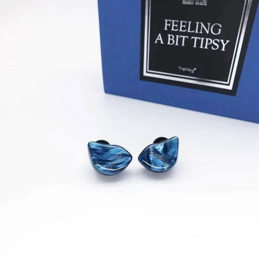 

Tipsy Blue Aurora Balanced Armature BA Hifi Music Monitor Studio DJ In-Ear Earphone with 0.78mm 2Pin Detachable Cable Earbuds