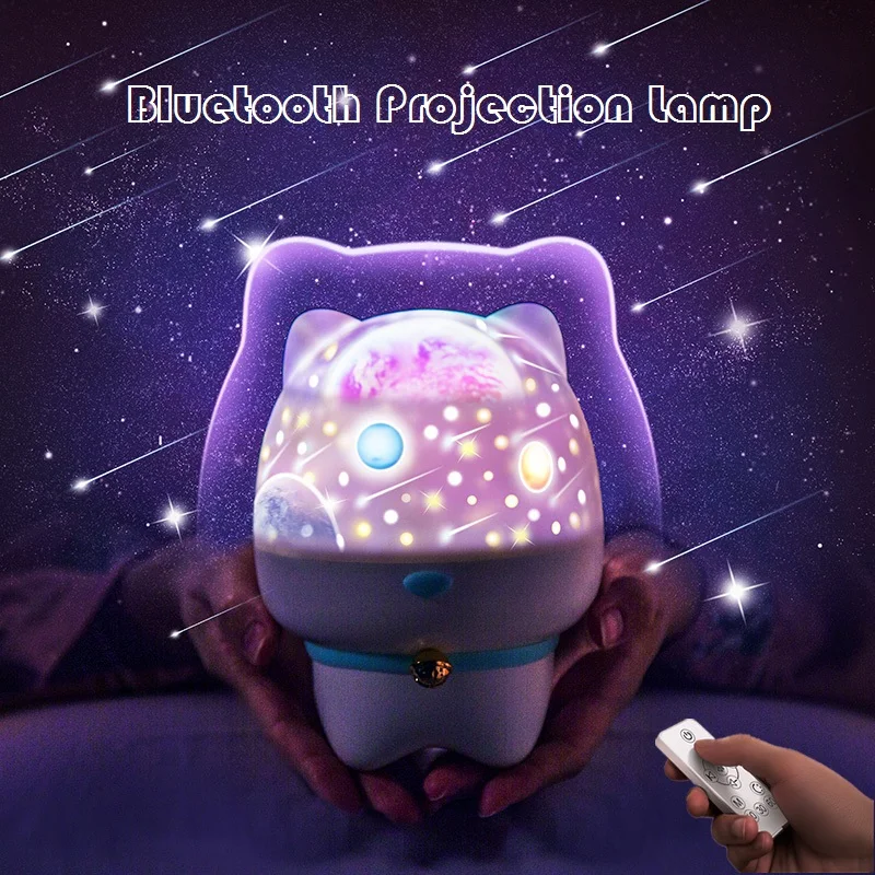

Cute Pet Starry Sky Projection Lamp Led Rechargeable Projection Lamp Home Starry Sky Projection Night Light Kids Gift Light