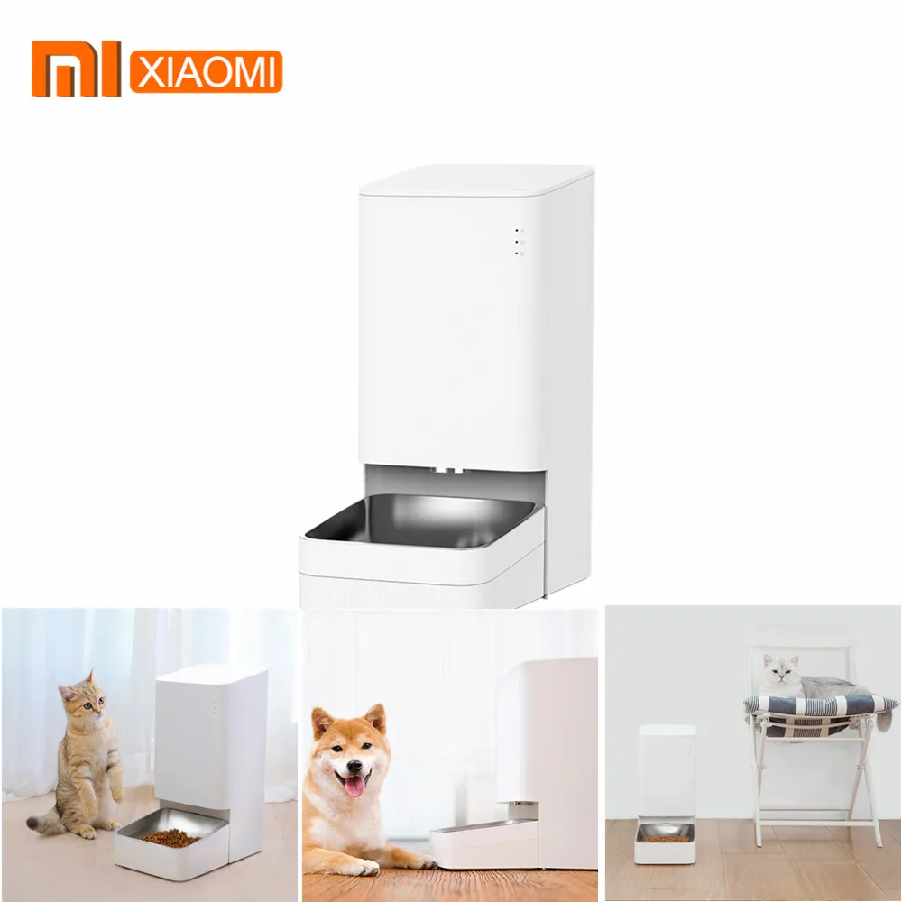 Умная мини Кормушка для домашних животных Xiaomi Mijia дозатор свежего еды питомцев