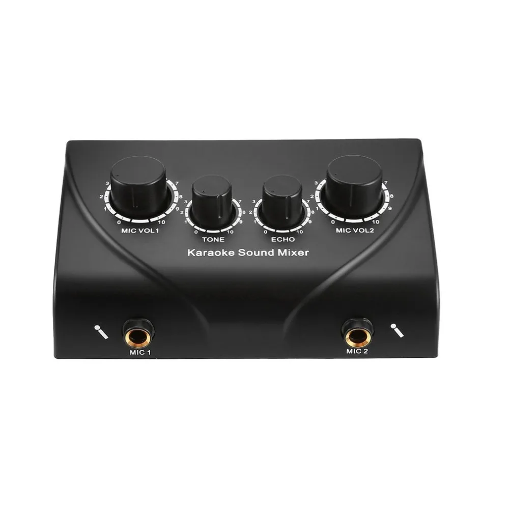 Караоке звуковой миксер профессиональная аудио система портативный мини