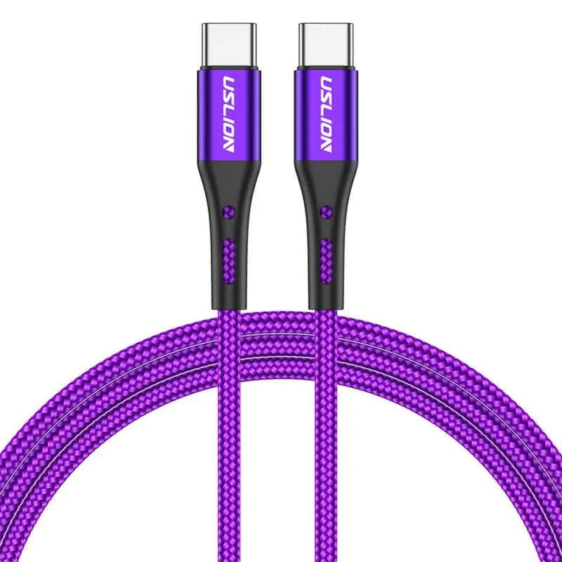 Новый USB Type C кабель для Samsung S10 Huawei P30 Pro Быстрая зарядка мобильный телефон зарядный