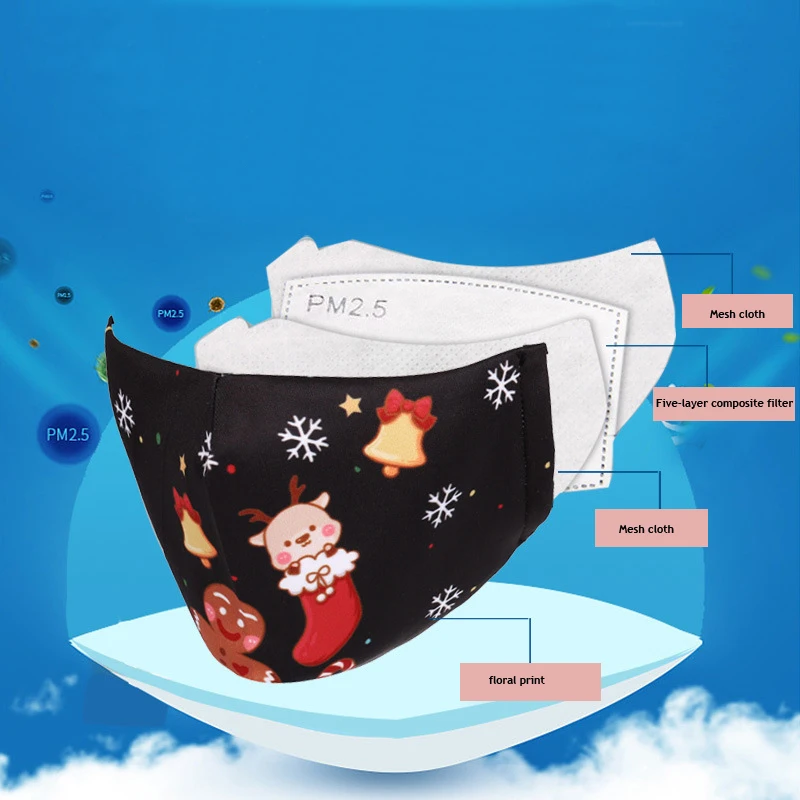 Рождественские подарки украшения для дома Рождественский Декор моющиеся PM2.5