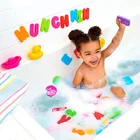 Детские Игрушки для ванны, детская мягкая головоломка с буквами и цифрами из ЭВА, игрушка для душа, водная игрушка для ванной, ванной, Пляжная развивающая игрушка на присоске для купания