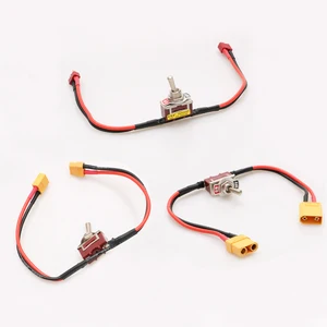 1 шт. RC самолет Дрон батарея ESC Соединительный адаптер большой ток высокой нагрузки переключатель с T-образной вилкойXT60XT90 Разъем питания ВКЛ-ВЫКЛ