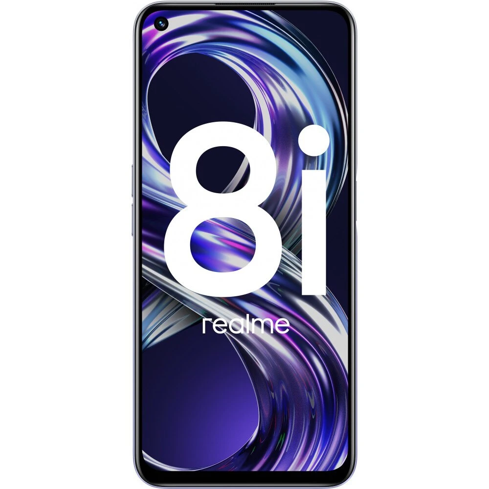 Смартфон realme 8i RMX3151 4+64 ГБ 8x2 ГГц 4 Гб 2 SIM IPS 2412х1080 камера 50+2+2 Мп NFC 4G GPS | Мобильные