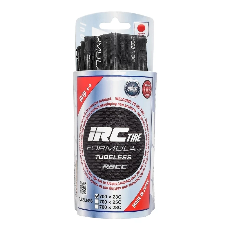 Бескамерная шина IRC Formula Pro RBCC 700c одинарная 700x2 3/25/28C дорожный велосипед складная