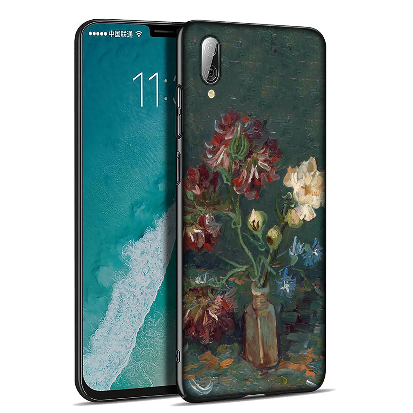 IYICAO Van Gogh Art drawing Cute Soft Silicone Phone Case for Xiaomi Redmi Note 8 8T 8A 7 7A 6 6A 5 5A K30 K20 Pro GO S2 Cover |