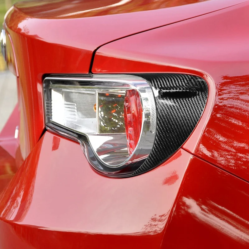 

Carbon Fibre Rear Eyelid Eyebrows Covers ForToyota GT86 Subaru BRZ 2012-2016
