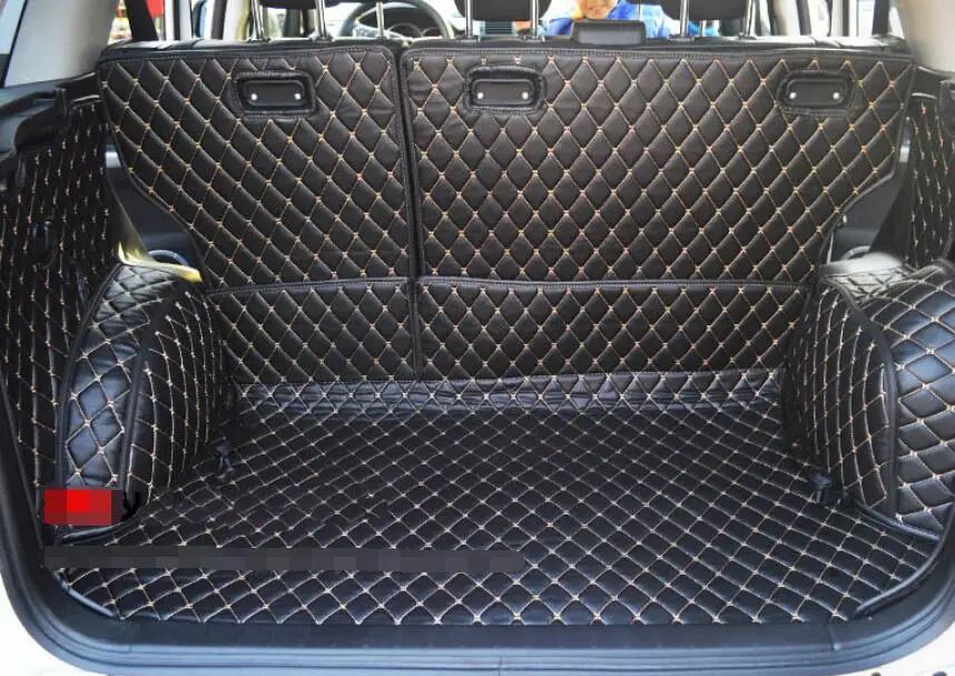 Кожаный коврик для багажника автомобиля Коврики Защитные чехлы сидений сшитые