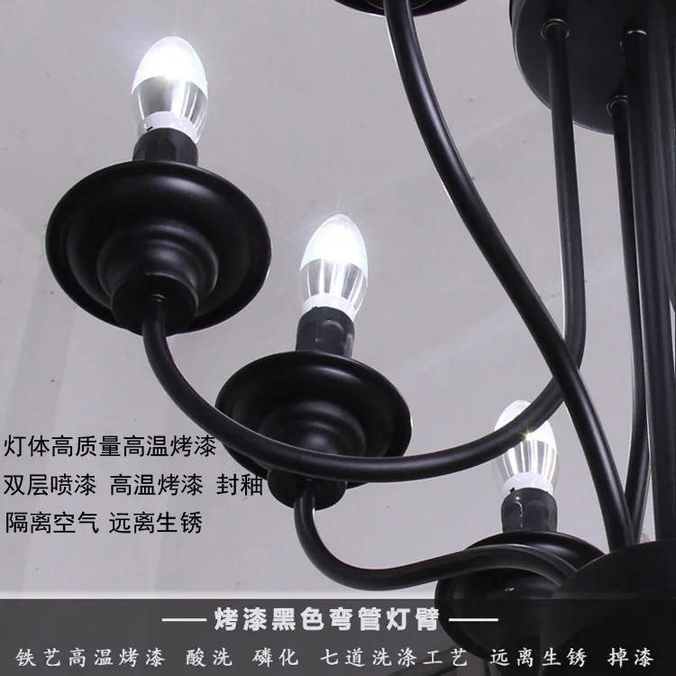 Современный подвесной светильник в елочку скандинавском стиле современная