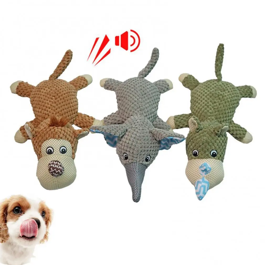 

Dog Plush Toys Sturdy Squeaky Toys For Dogs Interactive Stuffed Dog Chew Toys For Small Middle Large Dogs Reducing Boredom