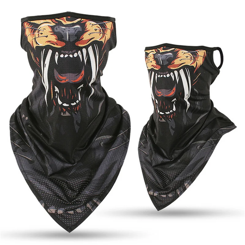 

Bandana Ski Skull Neck Half Face Mask Cycling Ghost Scarf Neck Bandanas Ski Sport Hiking Scarves Dog Cat Face
